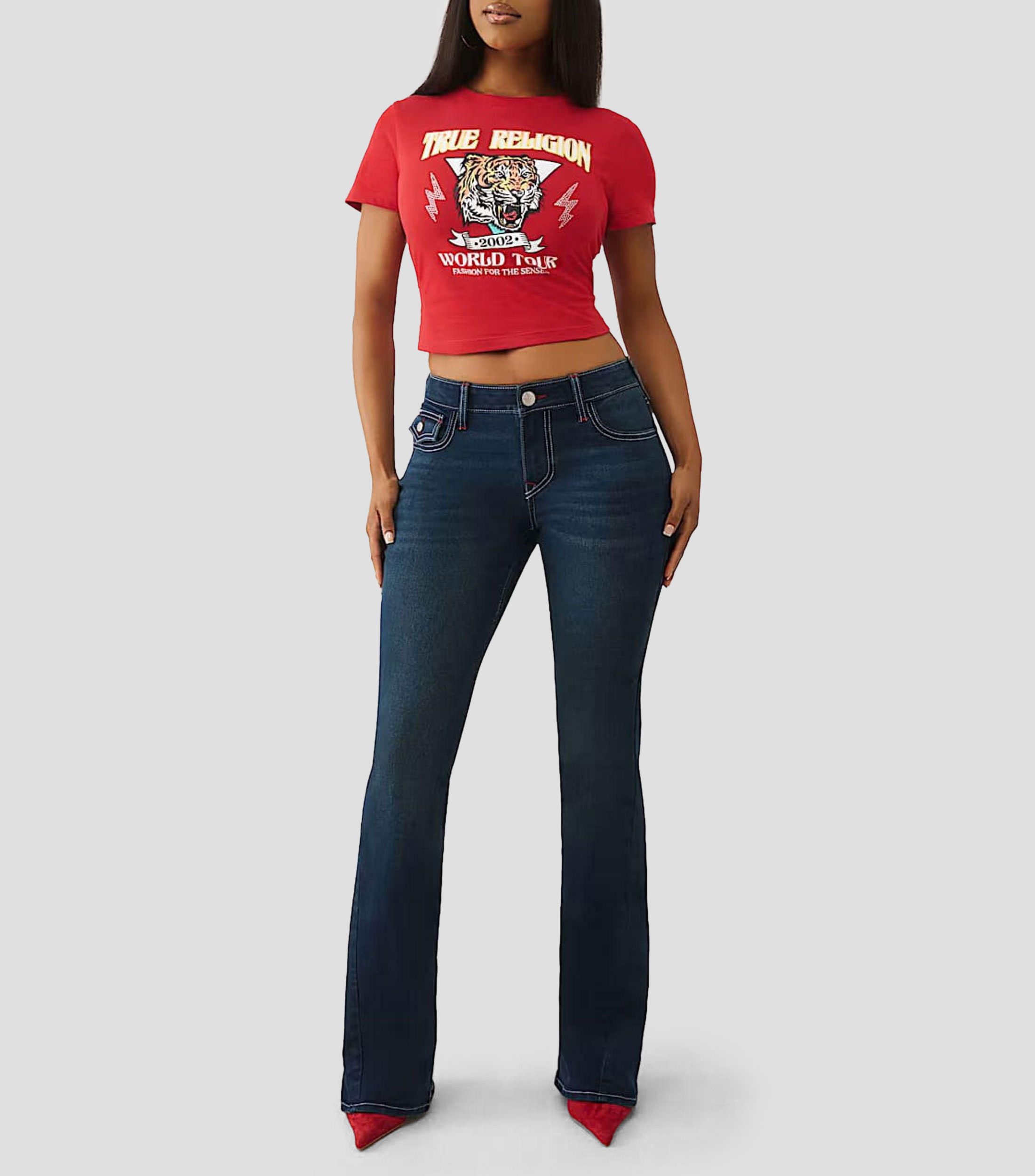 Jeans flared Mujer